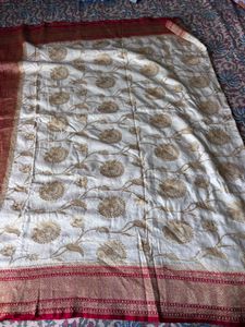 Pure silk kadhua weave banarasi saree