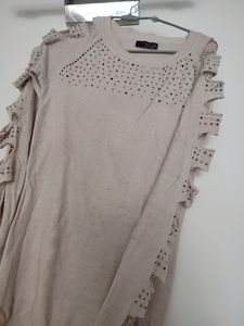 Off White Long Top