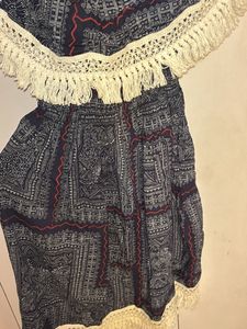Fringed Boho Dress