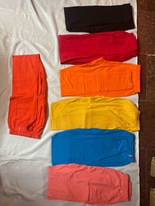 Bundle of 7 Colorful leggings