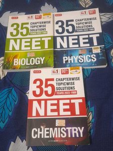 NEET 35 Year Chapterwise Solutions Books