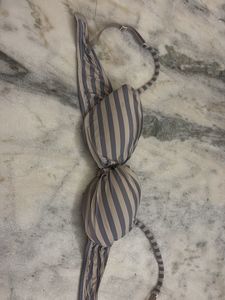 Striped Padded Bra