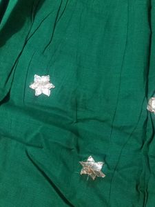 Green Festive Lehenga Choli Set