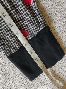 victoria's  secret Gingham Heart Pajama Bottoms