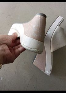 Stylish Beige Slip-On Sandals