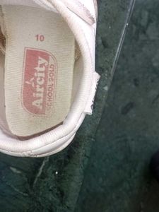 White Velcro Shoes
