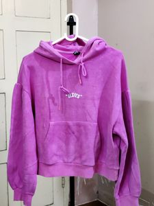 💥BUY1GET1💥 imported women's pink cropped hoodie