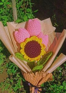 Crochet Tulips Vt 🌻 Sunflower