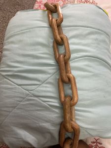 Rustic Wooden Chain Decor