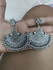 4 Oxidised Earrings
