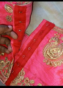 Traditional Ethnic Blouse With Disgns For Women