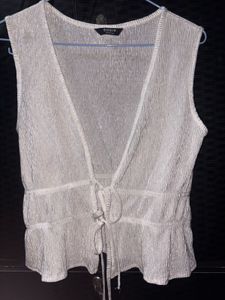tie front top