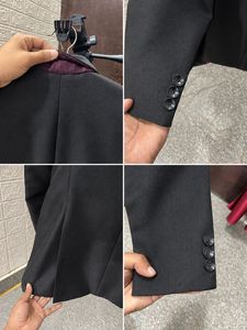 New Classic Black Blazer and pants set with cover