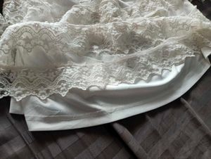 Lace Tiered Off-Shoulder Top