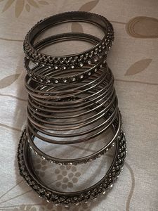 Set of Embellished Bangles