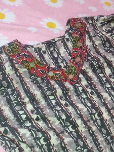 m size Printed Kurta