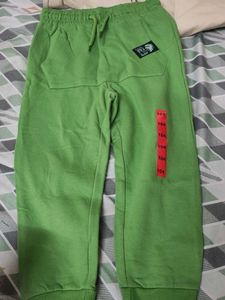 Kids Green Sweatpants