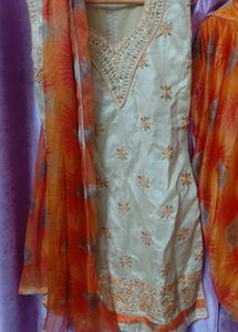 Elegant Embroidered Kurta Set
