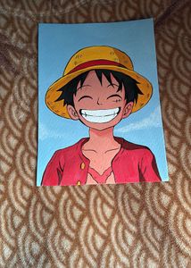 luffy  Anime Art Painting