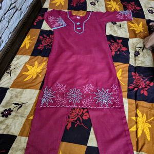 Elegant Embroidered co-ord Set