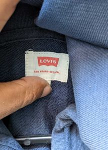 Levi's Navy Blue Hoodie