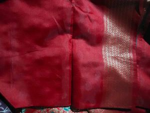 Elegant Green Brocade Saree