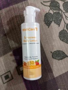 WishCare Sunscreen Body Lotion SPF 50