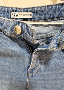 Zara High Rise Denim Jeans