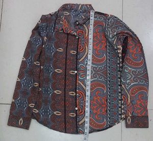 Printed Shirt and Cargo Pants Set