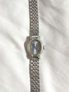 Elegant Silver Tone Watch