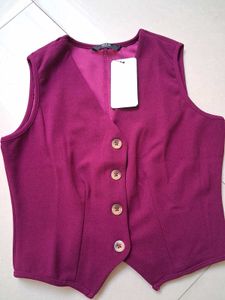 y2k waistcoat top