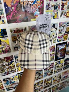 Burberry Classic Plaid Baseball Cap