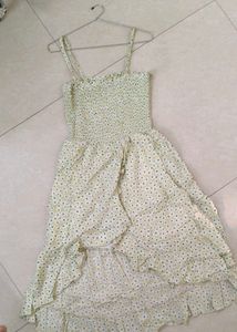 yellow floral dress