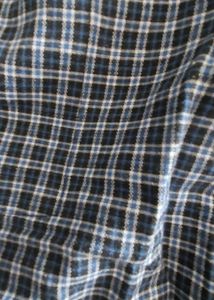 Pure Cotton Blue Checkered Shorts brand new