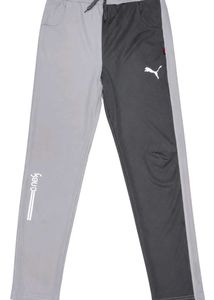Grey &amp; Black Track Pants | Slim Fit |Gym |