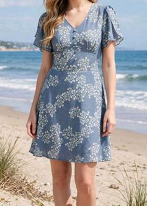 Boho Floral Print Maxi Dress