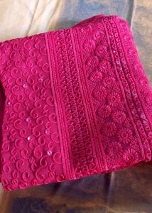 STRAIGHT MAROON KURTA