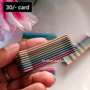 📈 Bobby pin Mini cards