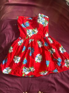 strapless dress