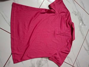 Pink Polo T-Shirt