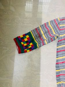 Colorful Striped Kurta
