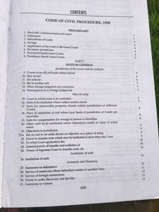 Bare Act: Code of Civil Procedure, 1908