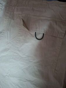 Beige Cargo Pants