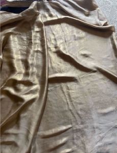 Elegant Gold And Black Saree