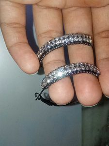 Sparkling Stackable Rings