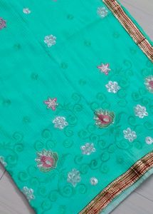 Synthetic Fancy Saree (Bright Shinee Colour)
