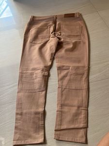 Men's Distressed Moto Jeans