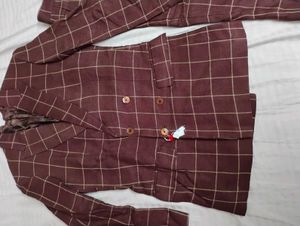 Men's Plaid Suit Set