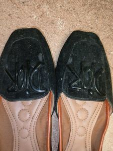 Designer Black Flats