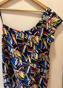FOREVER 21 One-Shoulder  Mini Dress